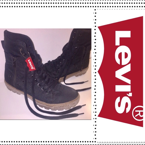 levi's canvas boots